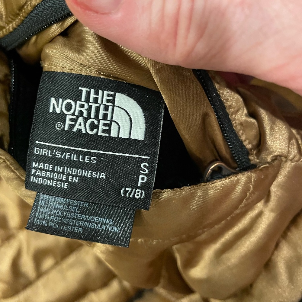 The North Face Metallic Gold Girls' Jacket